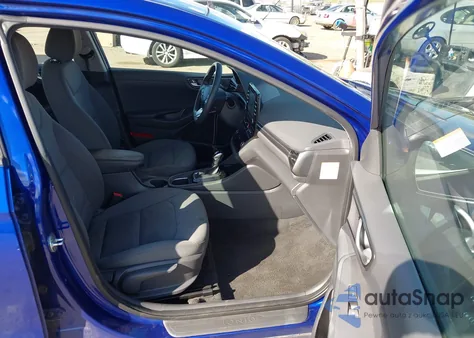 2020 Hyundai Ioniq Hybrid Blue из США, поврежденный, VIN KMHC65LC3LU227481